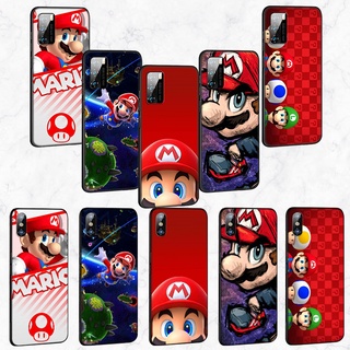 เคสมือถือ แบบนิ่ม ลายการ์ตูน Super Mario FI74 สําหรับ Huawei Y5P Y6P Y7A Y8P Y9A Y6 Y9 Prime 2019 2018