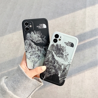 THE NORTH FACE เคสโทรศัพท์มือถือกันกระแทกสําหรับ Iphone Xs Max Xr Se2 7 8 Plus 11 Pro Max