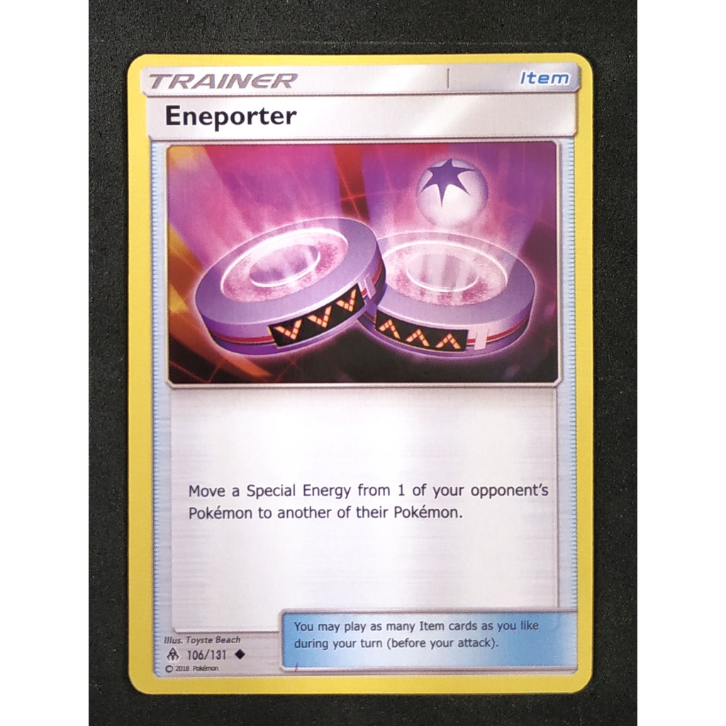 Eneporter Basic Item 106/131  Pokemon Card (Normal) ภาษาอังกฤษ