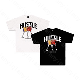 The Hustle Club- Hall Of Fame Tee (BLK/WHT)เสื้อยืด