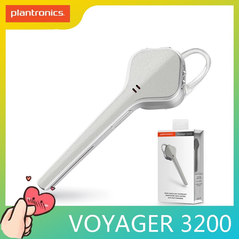 【ขายดี】หูฟังบลูทูธไร้สาย Plantronics Voyager 3200 หลายภาษา สําหรับ Xiaomi Samsung S9 S10