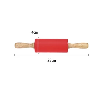 ไม้นวดแป้งซิลิโคน Rolling Pin ไม้รีดแป้งซิลิโคน food grade ที่นวด ขนาด 23 ,29 ,38 ซม.