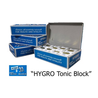 แคลเซียมก้อนยกกล่อง 40 ก้อน สำหรับนกและสัตว์ฟันแทะ HYGRO Tonic Block