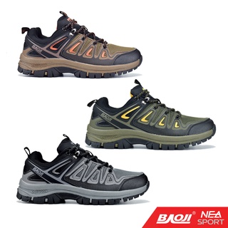 [ลิขสิทธิ์แท้] BAOJI 673 Outdoor Adventure  รองเท้าผ้าใบ ผู้ชาย บาโอจิ