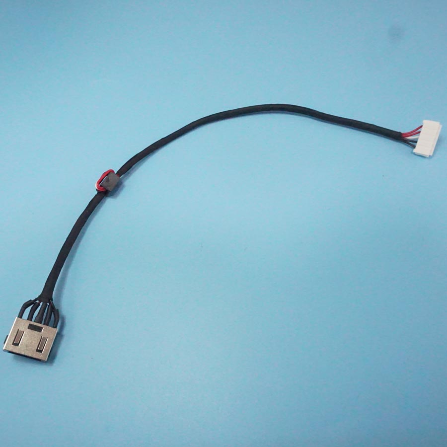 แจ็ค DC พร้อมสายเคเบิลสําหรับ Lenovo Y520 Y520-15IKBN R720 R720-15IKBN แล็ปท็อป DC แจ็คเชื่อมต่อซ็อก