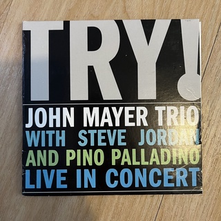 CD ซีดีเพลง John Mayer Trio - Try! (Live In Concert)