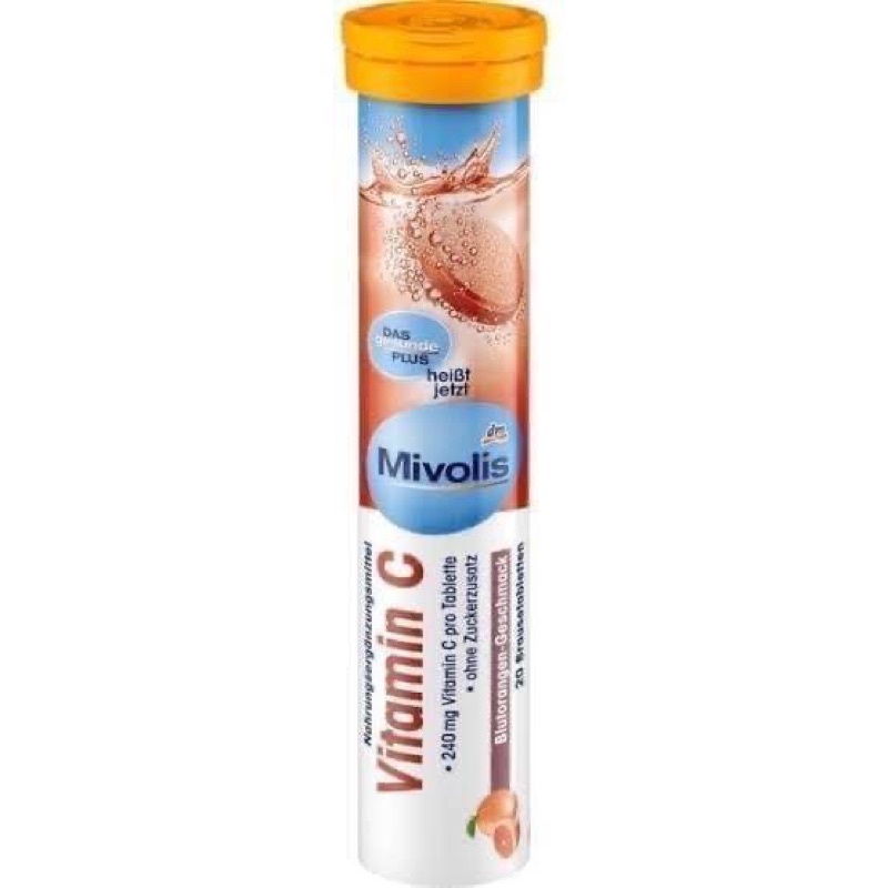 Mivolis Vitamin C วิตามินซี เม็ดฟู่