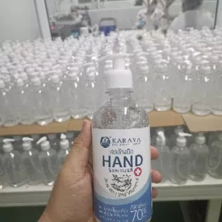 เจลแอลกอฮอล์ล้างมือ 75% 500ml ขวดปั๊ม | Alcohol Hand Sanitizer Gel | มีเลขที่จดแจ้ง | หมดอายุปี 2028 |