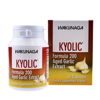 Nutrakal Kyolic 200 นูทราแคล ไคโอลิค กระเทียมบ่มสกัด บรรจุ 30 แคปซูล