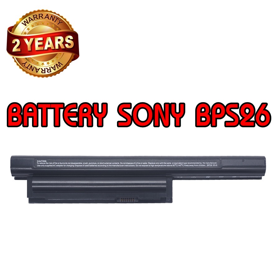 รับประกัน 2 ปี BATTERY SONY BPS26 แบตเตอรี่ โซนี่ BPS26a VGP-BPS26 VGP-BPL26