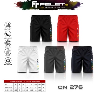 Felet Cn-276 กางเกงกีฬา ขาสั้น สําหรับเล่นแบดมินตัน