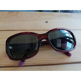 DKNY Donna Karan dy 4048 3424 กรอบแว่นแท้มือสอง สวยๆ  violet brown frame แว่นงาน Designer