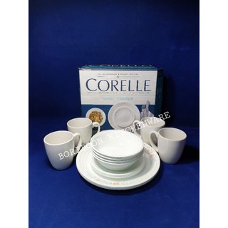 Corelle Apircot Grove 16 pcs. / จานชุด ลายแอปปิคอต โกวฟ์ 16 ชิ้น