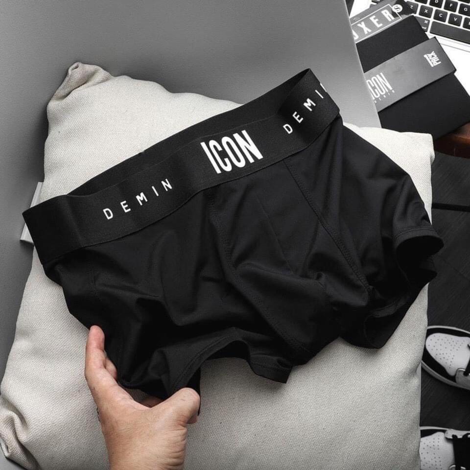 ICON Mens Cold Elastic Boxer Underwear ยืด 4 ทาง ICON Denim Mens Cold Elastic Boxer Briefs Type 1