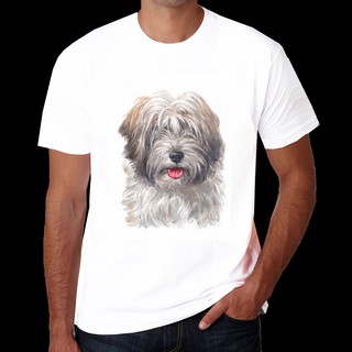 เสื้อลายหมา DTT002 tibetan terrier เสื้อยืด เสื้อยืดลายหมา เสื้อยืดสกรีนลายหมา