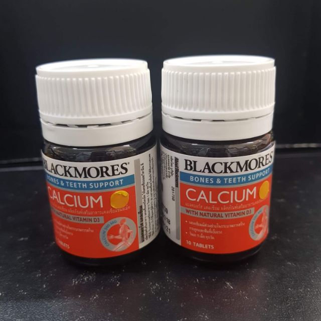 Exp.11/01/21 Blackmores Bones &amp; Teeth support Calcium with Natural vitamin D3 10 tablets