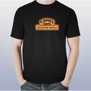 ผ้าฝ้ายแท้เสื้อยืด พิมพ์ลาย Camel Trophy Adventure Traveltreetwear สไตล์คลาสสิก ไม่ซ้ําใคร สําหรับผู้ชาย 238526S-4XL