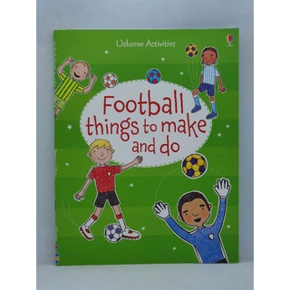 Usborne Activities,Football things to make and do -110