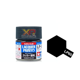 Tamiya Lacquer Paint LP-65 Rubber Black