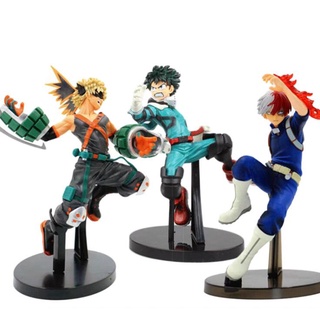 ฟิกเกอร์ My Hero Academia Battle Suit Midoriya Ikuhisa Bakugo Katsuki Booming Frozen ของเล่นสําหรับเด็ก