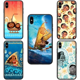 เคส TPU นิ่ม ลาย Moana น่ารัก 41DF สําหรับ iphone 11 12 13 Pro Max Mini