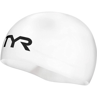 TYR Competitor Racing Silicone Cap Adult Fit หมวกว่ายน้ำ