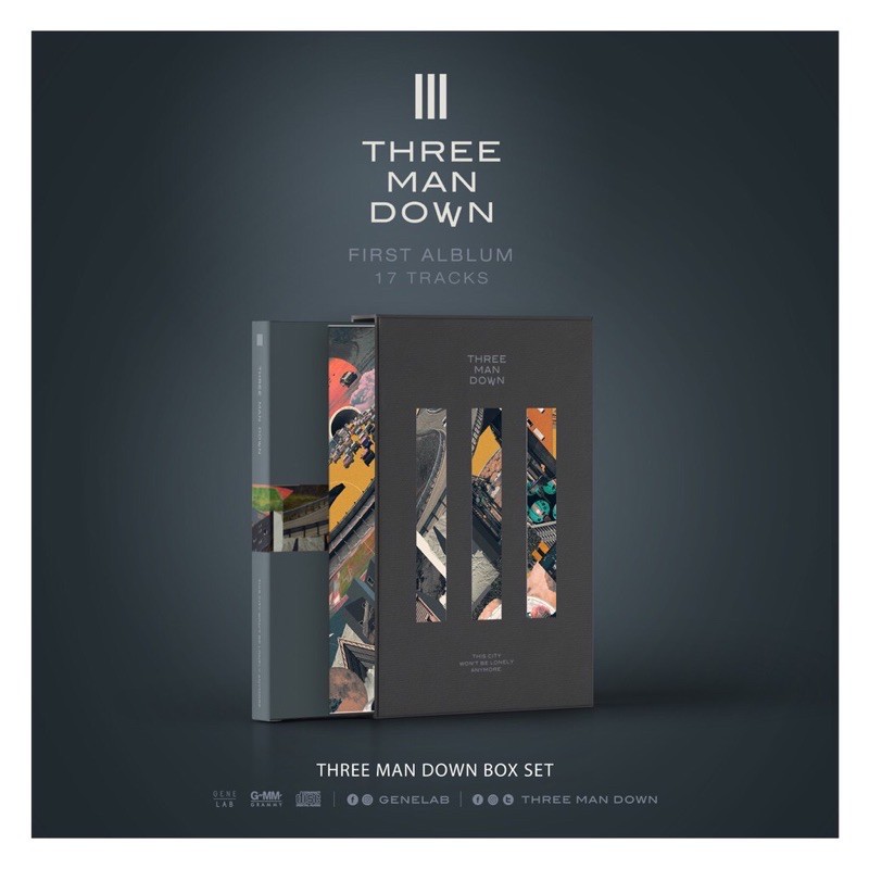 [CD] (มือหนึ่ง100%  ซีล ไม่เคยเปิด) แท้แน่นอน Three Man Down อัลบั้ม This City Won't Be Lonely Anymo