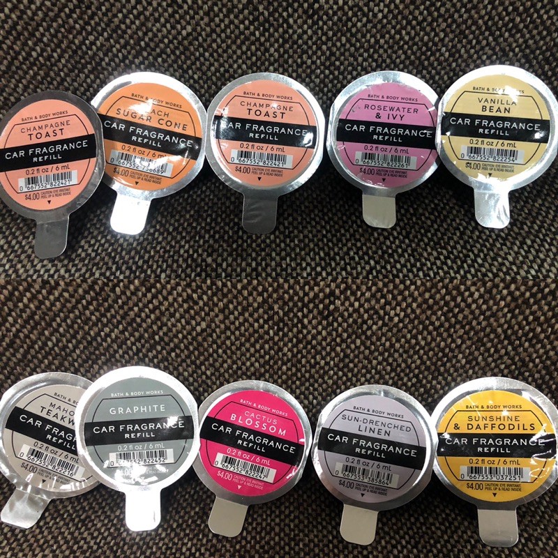 🇺🇸 update น้ำหอมดับกลิ่น สำหรับในรถยนต์ หอม ละมุน Bath & Body Works : Car Fragrance Refill