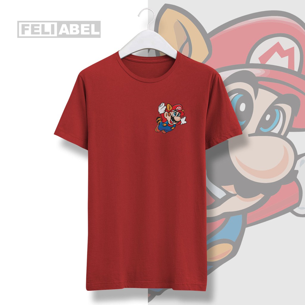 เสื้อยืดซูเปอร์มาริโอ | 90s เสื้อผ้าเกม | Tumblr Tee