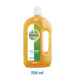 Dettol 750 ml. เดทตอล 750 มล. น้ำยาทำความสะอาด ไฮยีน มัลติ-ยูส ดิสอินแฟคแทนท์ น้ำยาฆ่าเชื้อโรคอเนกประสงค์