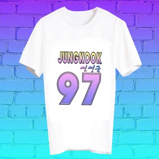 เสื้อยืดดารา เสื้อยืด Fanmade เสื้อแฟนเมด เสื้อยืดคำพูด เสื้อแฟนคลับ ศิลปินเกาหลี KP55 - จองกุก Jungkook BTS
