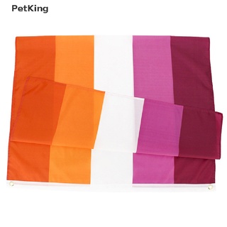 PetKing☀ 1PC 90x150cm sunset Lesbian Pride Flag Flag banner .