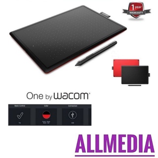 CTL-672 One by Wacom Medium Size วาคอม เม้าส์ปากกา ขนาดกลาง - รับประกันศูนย์ไทย 1 ปี