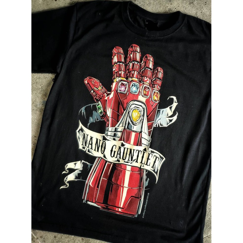 BT 143 Nano Gauntlet เสื้อยืด สีดำ BT Black Timber T-Shirt ผ้าคอตตอน สกรีนลายแน่น S M L XL XXL