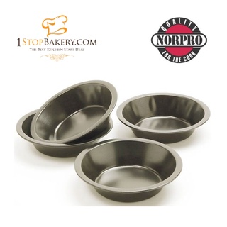 Norpro 3911 NONSTICK MINI PIE PAN, SET OF 4/พิมพ์ทาร์ต