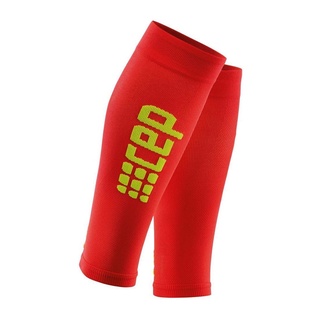 CEP ULTRALIGHT CALF SLEEVES, RED/GREEN, WOMEN II