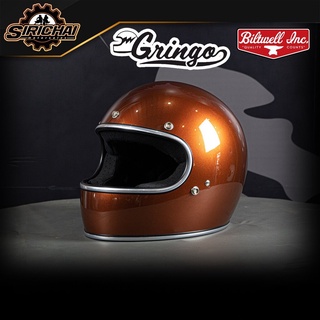 หมวกกันน็อค Biltwell Gringo Gloss Bourbon Metallic ( รับของแถม มูลค่า 399.-)