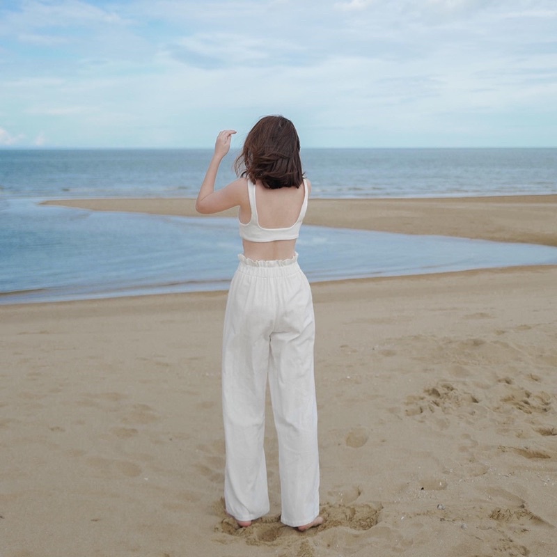 ชุดเช็ต SET (LD) (เสื้อ+กางเกง) (ถ่ายจากสินค้าจริง)