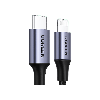 Ugreen สายชาร์จ USB C เป็น Lightning 36W PD ยาว 1 ม. ชาร์จเร็ว สําหรับ iPhone 14 14 Max 14 Pro Pro Max X XS XR 8 Macbook iPhone 14 14 Max 14 Pro Pro Max