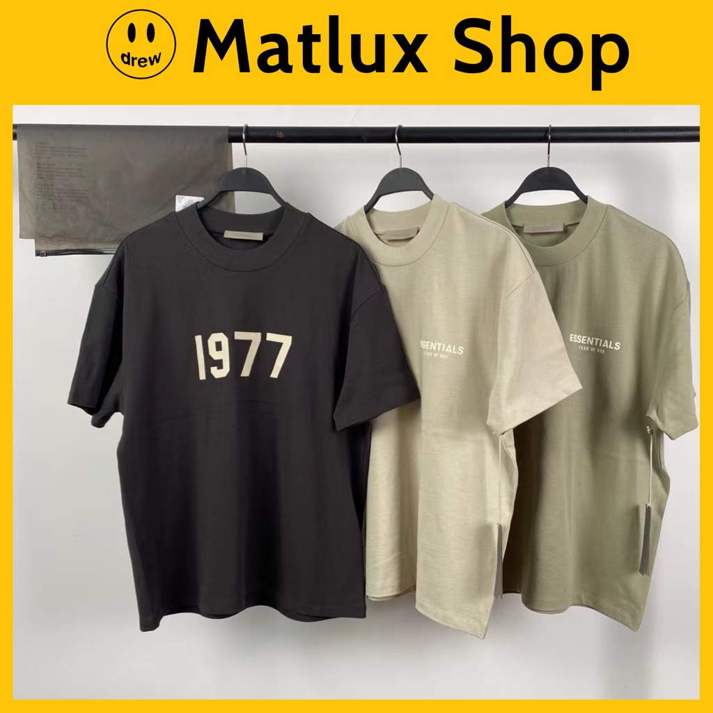 [BEST QUALITY] Fear Of God FOG Essentials SS22 1977 เสื้อยืดรุ่นพรีเมี่ยม, เสื้อยืด FOG 1977 Essenti