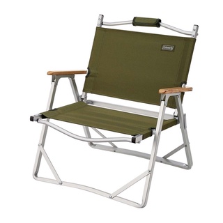 Coleman CM JP COMPACT FOLDING CHAIR (OLIVE) เก้าอี้ อลูมิเนียมแบบเบา