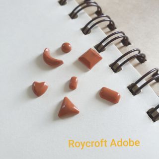 ต่างหูหมุดเงินแท้ รุ่น Minimal Chic #สีRoycroft Adobe🤠🧡