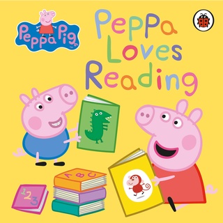 มือ1 พร้อมส่ง PEPPA PIG: PEPPA LOVES READING (BB)