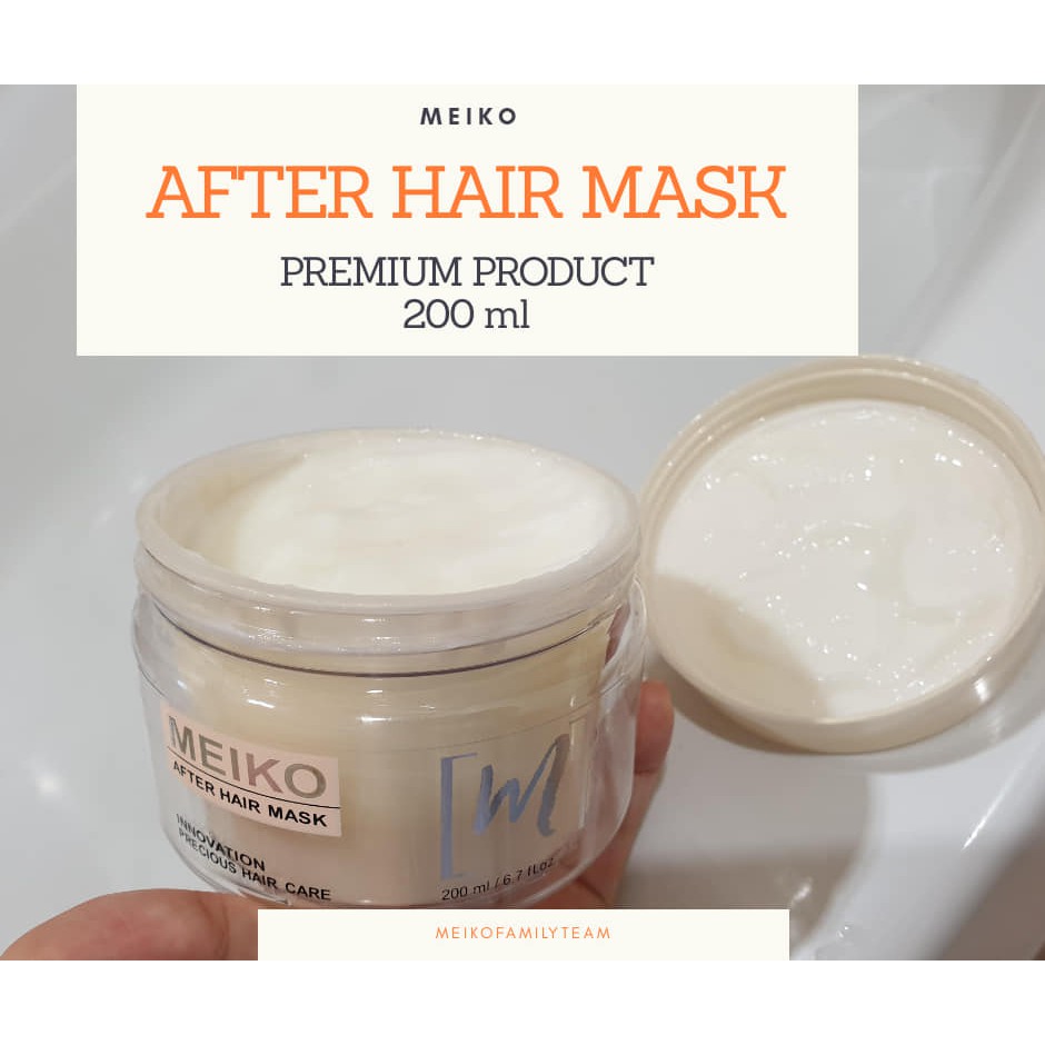 After mask ผมนุ่มลื่นเด้งลอนสวย ไม่ว่าจะตรงหรือดัดก็เอาอยู่