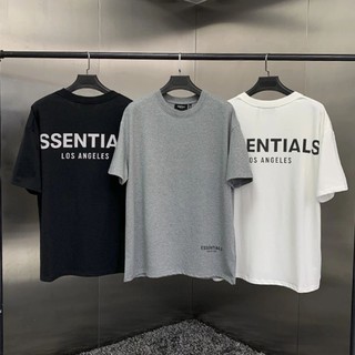 FOG (พร้อมส่ง)  Fear Of God 19 &amp; Zegna Essentials Los Angeles Reflective T-shirt (รูปและวีดีโอถ่ายจากสินค้าจริง)