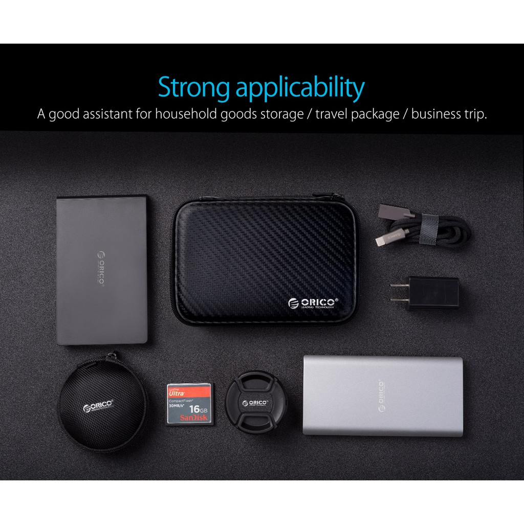 Orico 2.5 Hard Disk Case กระเป๋าป้องกัน HDD แบบพกพา (PHM-25)
