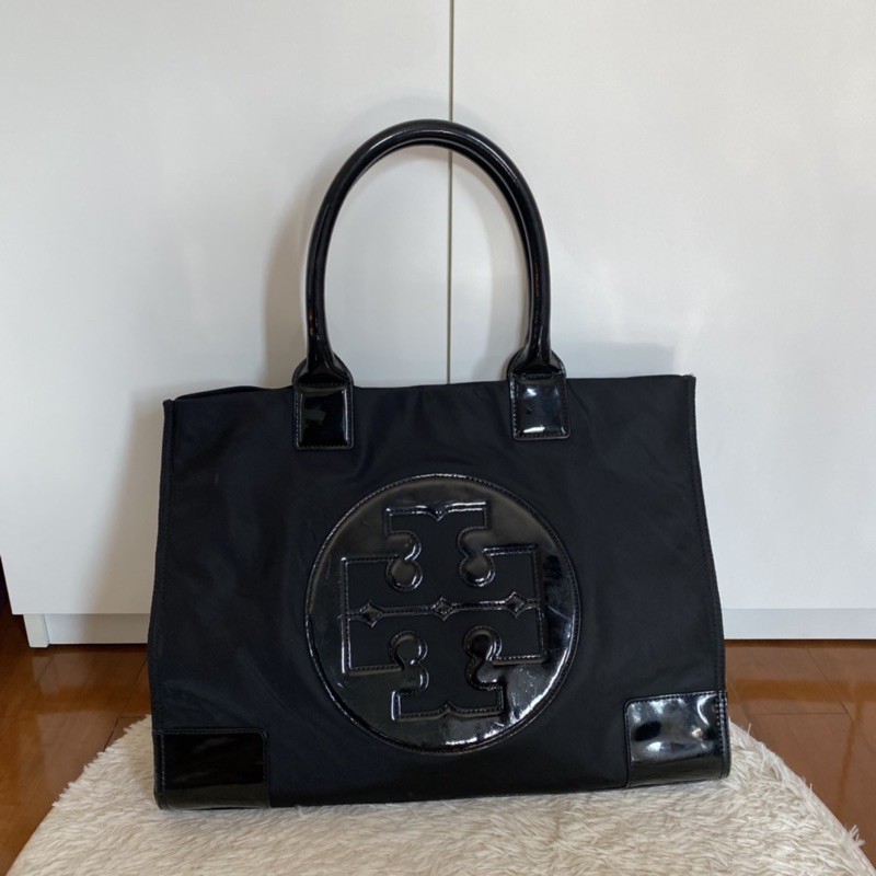 กระเป๋า Tory burchแท้ รุ่น Ella  Nylon shopping bag