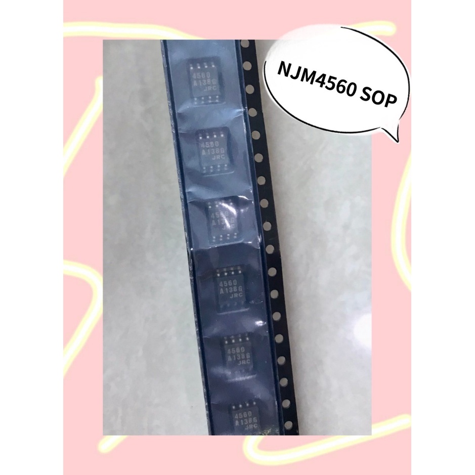 NJM4560 SOP  2ชิ้น/1ชุด