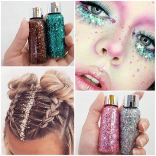 Glitter hair &amp; body gel กลิตเตอร์เจล