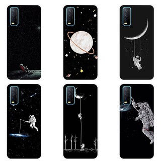 เคสสำหรับ VIVO Y12s เคส เคสซิลิโคน Soft Back Cover VIVO Y12s Y 12S VIVOY12s Case Silicone